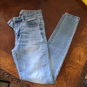 American eagle super stretch hi-rise jeggings